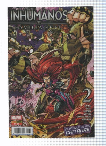Los Inhumanos, Familia Real num. 39 año 4. Panini - Nosotros somos los muertos