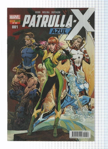 Panini: Patrulla-X Azul num. 52 año 5, 2017 - Los mas extraños parte 1 y 2