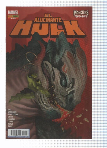 Panini: El alucinante Hulk num 63 año 6, 2017 - Victoria impecable, Mente sobre monstruos