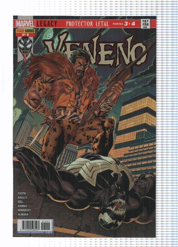 Panini: Veneno num 08 año I, ago 2018 - Protector Letal parte 3 y 4