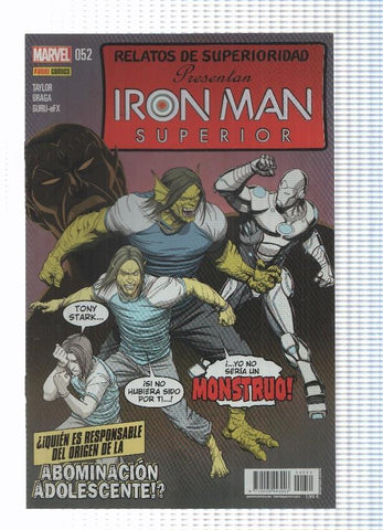 Panini: Iron Man Superior num 52 año V (2015) - Se superior capitulo 5