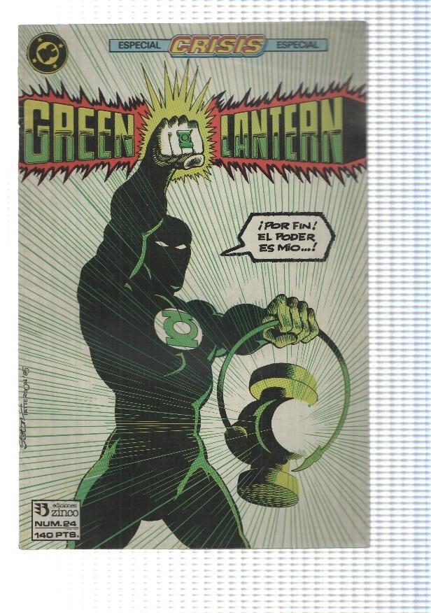 Zinco: Green Lantern num 24. Especial Crisis. Steve Englehart, Joe Staton
