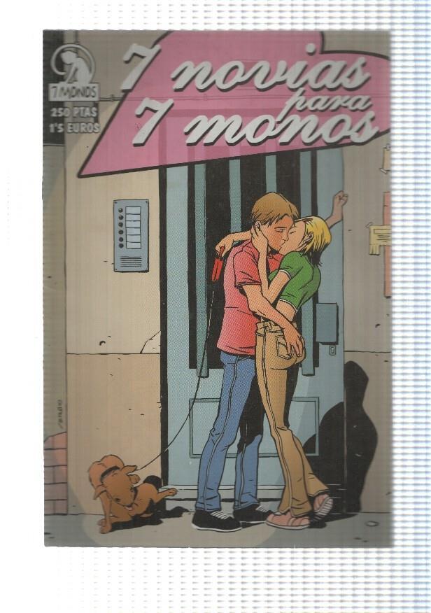 comic: 7 novias para 7 monos. Es una publicacion de 7 Monos