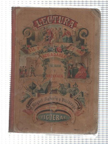 Lectura util y agradable a la niñez (aviejado, papel amarillento)