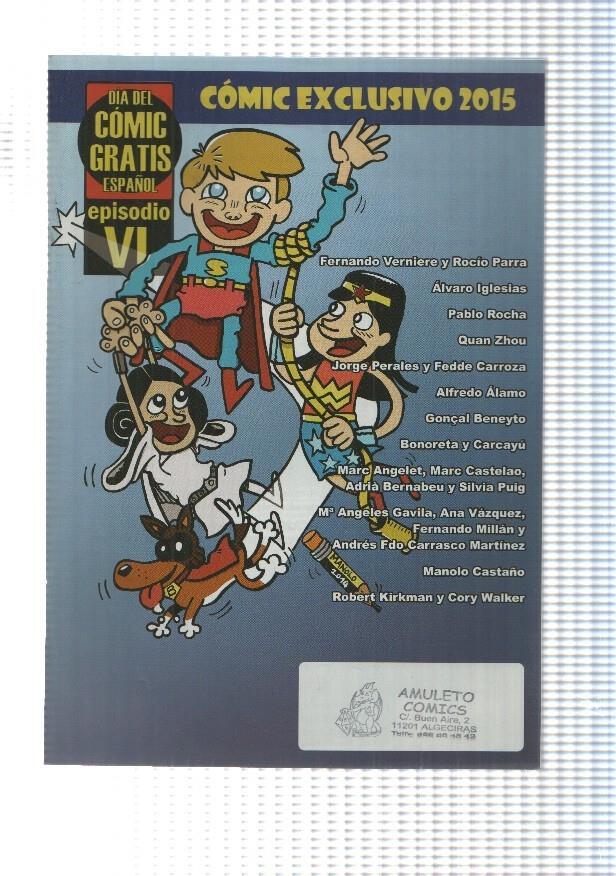 Dia del Comic Gatis Español Episodio VI (Amuleto Comics): Comic Exclusivo 2015