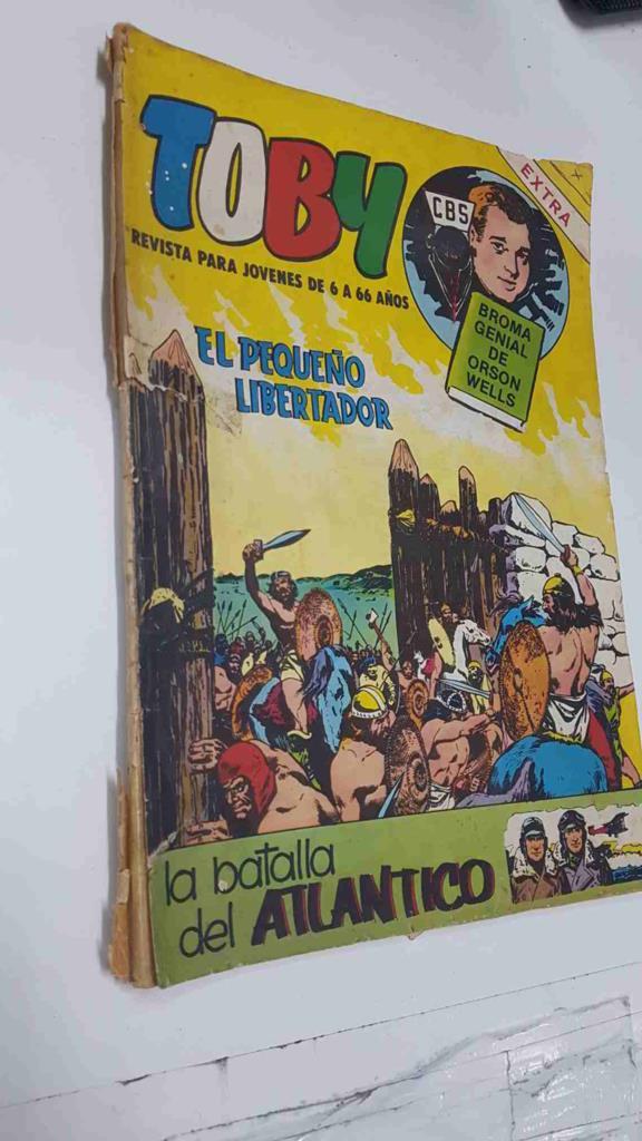 revista: Toby num 16, Extra El Pequeño Libertador - La batalla del Atlantico
