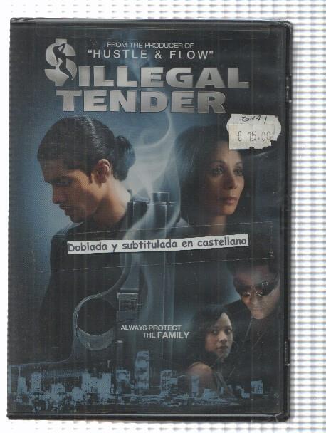 Pelicula DVD: illegal Tender produced by John Singleton