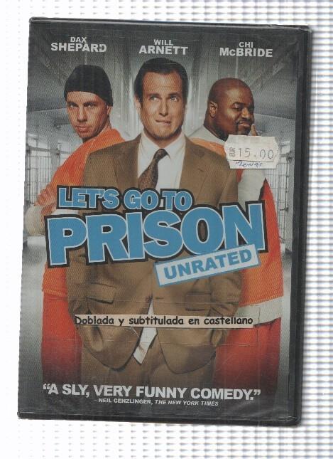 Pelicula DVD: Lets go to Prison. Dax Shepard, Will Arnett, Chi McBride