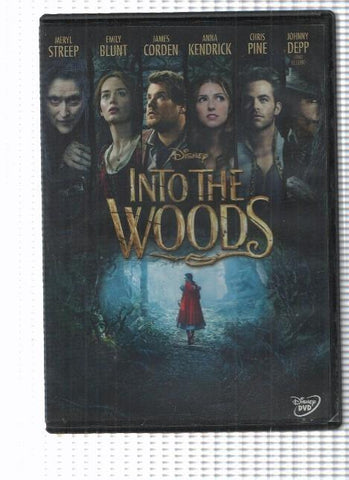 Disney DVD: Into the Woods - Meryl Streep, Johnny Depp, Emily Blunt (2014)