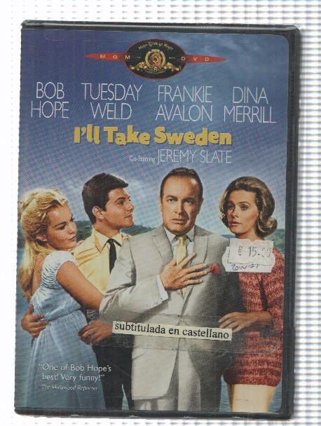 Pelicula DVD: I will Take Sweden (1965) - Bob Hope, Dina Merrill, Frankie Avanlon