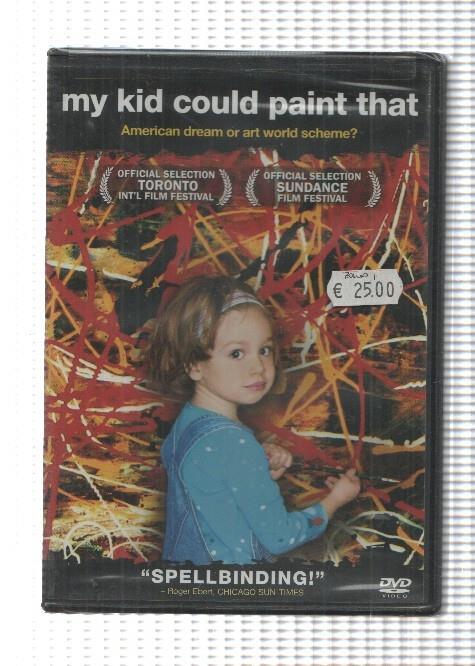 Pelicula DVD: My kid could paint that, american dream or art world scheme