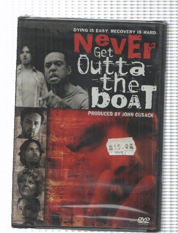 Pelicula DVD: Never get outta the boat produced by John Cusack