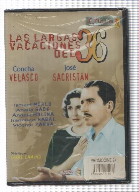 Pelicula DVD: Las largas vacaciones del 36 - Cine Español (1976). Dirigida por Jaime Camino con Concha Velasco