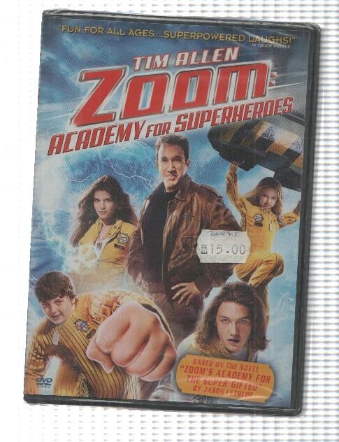 Pelicula DVD:  Zoom Academy for Superheroes - Tim Allen. Director: Peter Hewitt