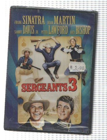 Pelicula DVD: Sergeants 3 (1962) - Frank Sinatra, Dean Martin, Sammy Davis