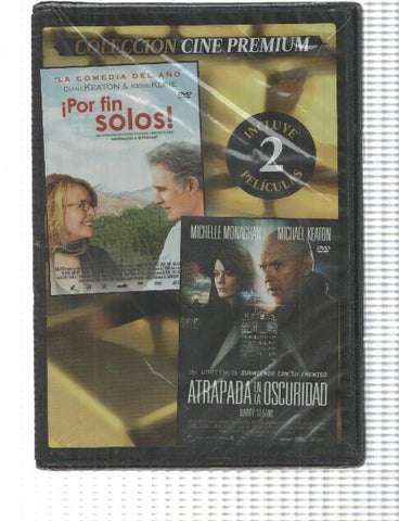 2 Peliculas DVD: Por fin solos (Diane Keaton) y Atrapada en la oscuridad (Coleccion Cine Premium)