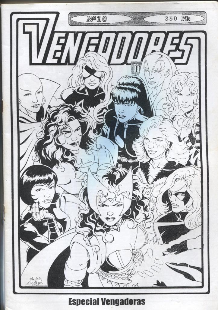 Fanzine: Vengadores Index numero 10: especial Vengadoras