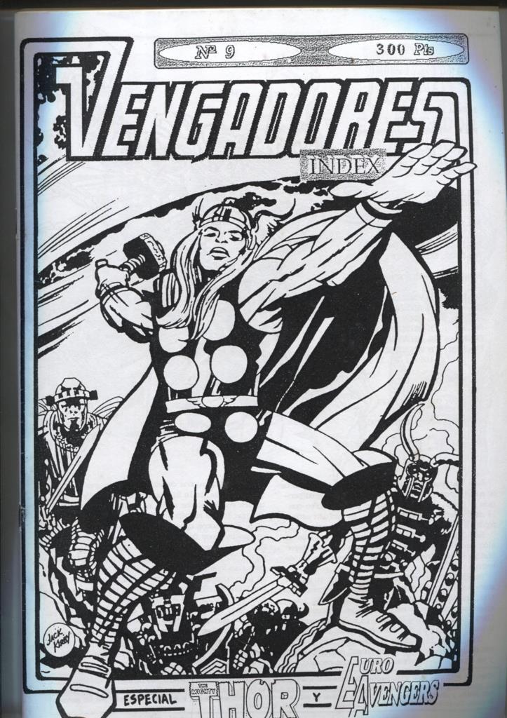 Fanzine: Vengadores Index numero 09: Especial Thor y Euro Avengers