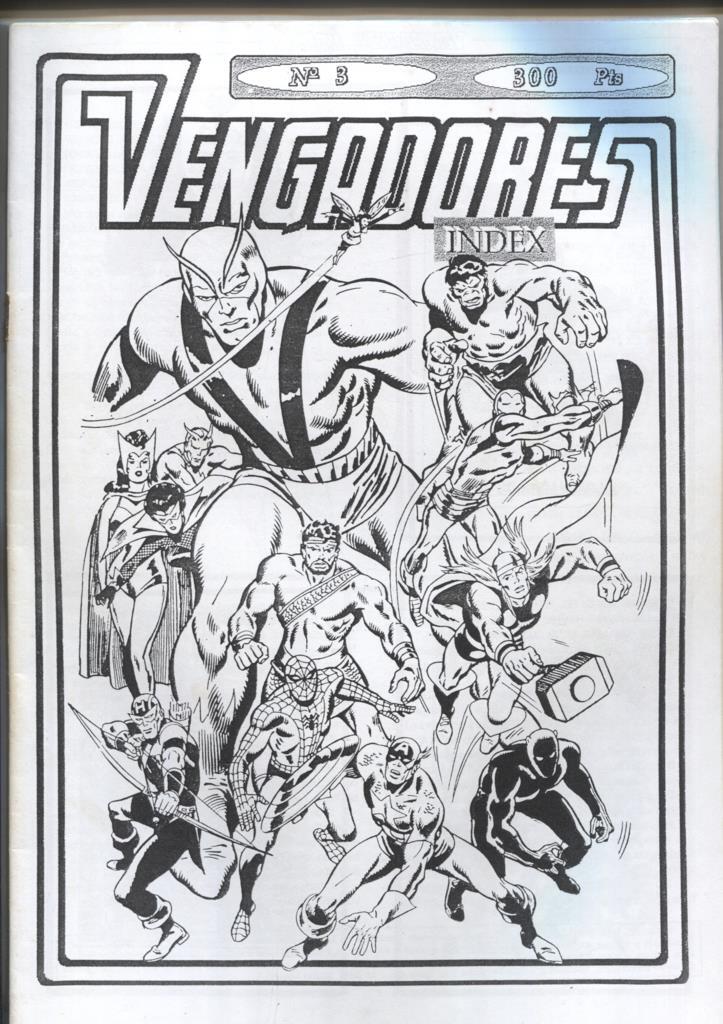 Fanzine: Vengadores Index numero 03: repaso edicion usa numero 43 al 60