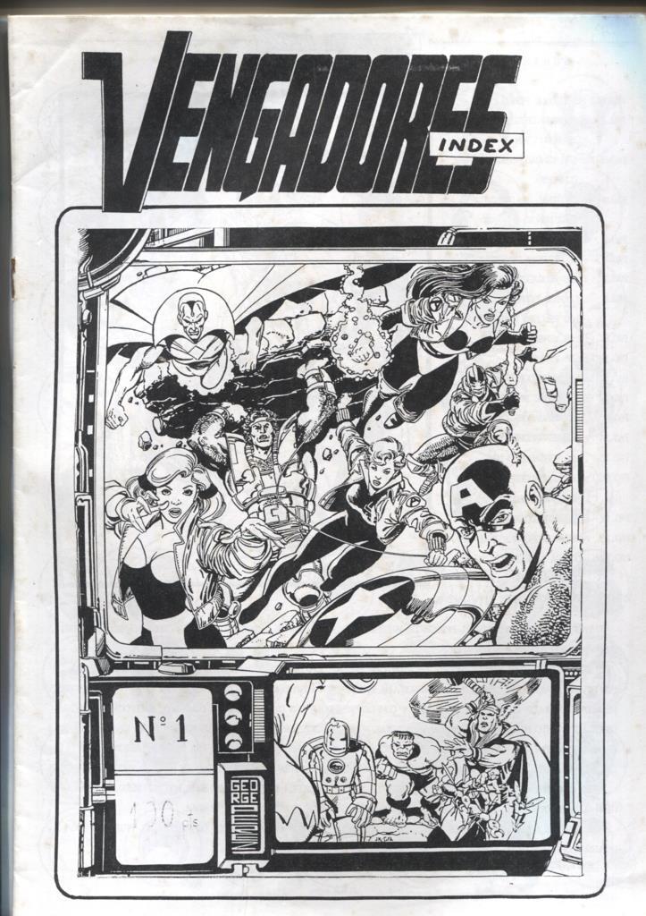 Fanzine: Vengadores Index numero 01: repaso edicion carton Vertice primeros numeros