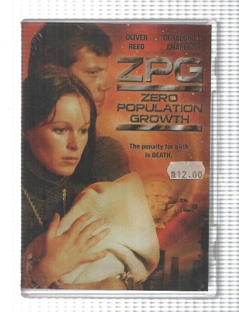 Pelicula DVD: ZPG Zero Population Growth, 1971 - Oliver Reed, Geraldine Chaplin