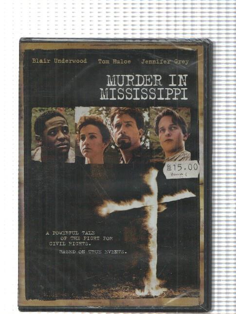 Pelicula DVD: Murder in Mississippi (1990) - Blair Underwood, Tom Hulce, Jennifer Grey