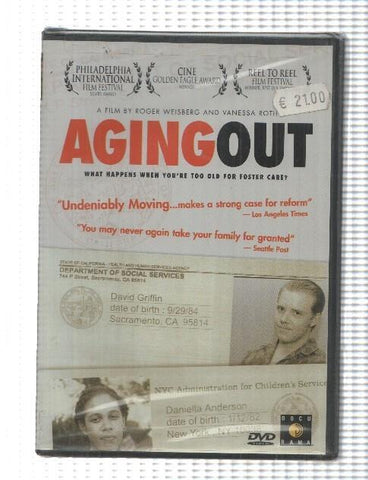 Pelicula DVD: Aging Out (2004) a film by Roger Weisberg and Vanesa Roth. Docurama