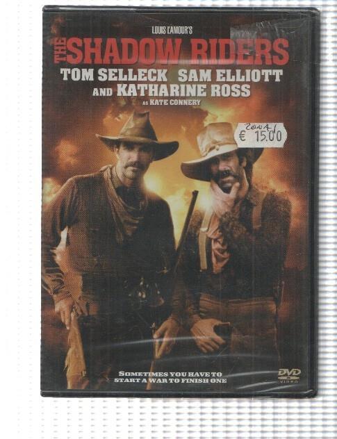 Pelicula DVD: The Shadow Riders (1982) - Tom Selleck, Sam Elliot and Katharine Ross