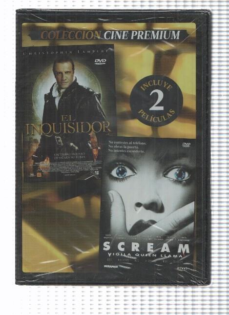 Cine Premium (2 peliculas): El Inquisidor (Christopher Lambert) - Scream (Neve Campbell)