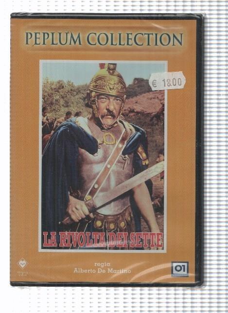 Pelicula DVD: La Rivolta dei Sette, Italia 1964 - Alberto De Martino. Peplum Collection