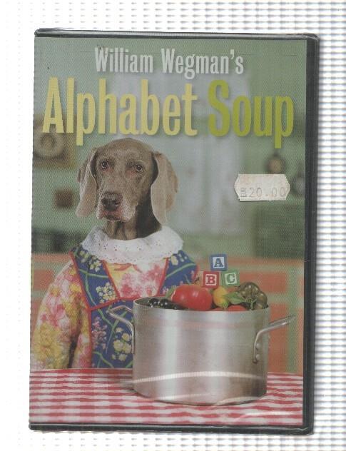 DVD: Alphabet Soup - William Wegman. Ages 3 and up