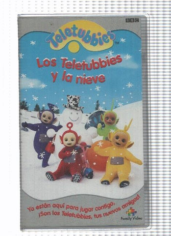 VHS: Los Teletubbies y la nieve (1999). Family Video
