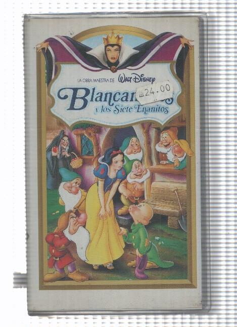 Pelicula VHS: Blancanieves y los siete enanitos