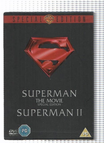 2 peliculas DVD: Superman The movie a Special Edition - Superman II