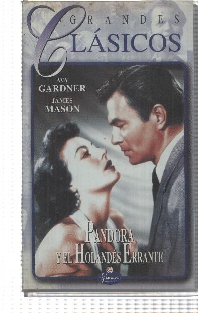 VHS: Grandes Clasicos - Pandora y el Holandes Errante (1951) con Ava Gadner y James Mason