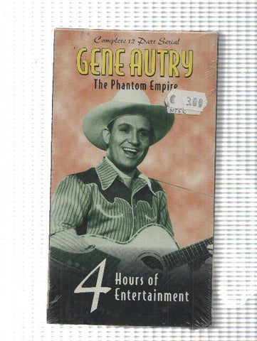 Serie VHS: Gene Autry The Phantom Empire. Complete 12 part serial