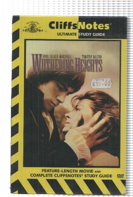 Pelicula DVD: Wuthering Heights, 1970 - Anna Calder, Timothy Dalton (Complete cliffsnotes, study guide)