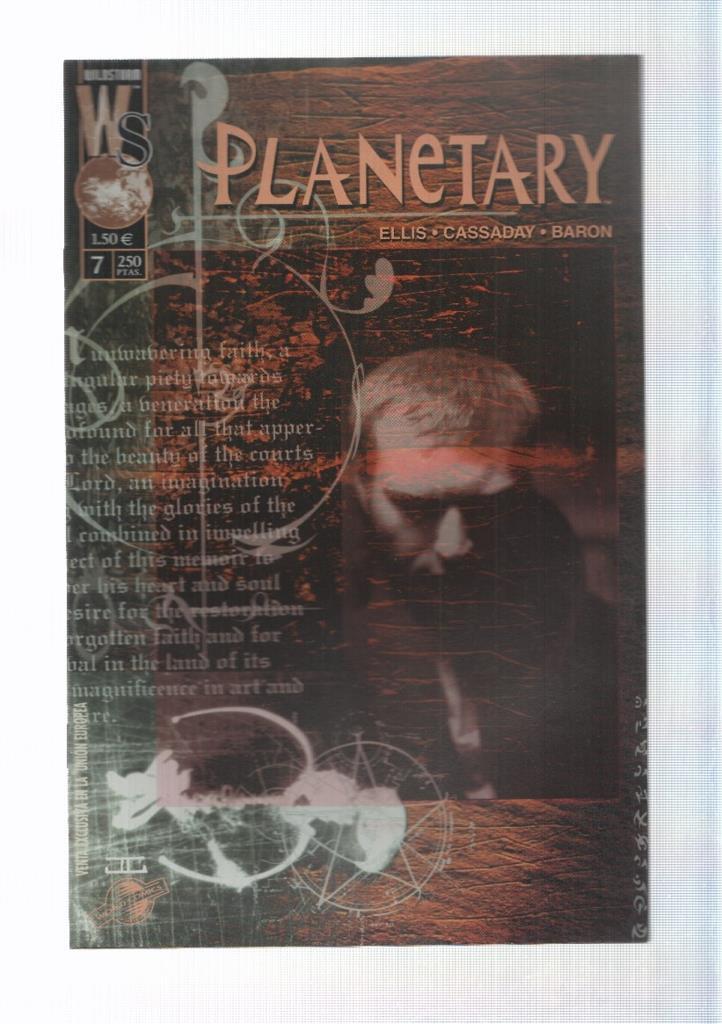 World Comics: Planetary num 07 - Estar en Inglaterra, un dia de verano. Warren Ellis, Cassaday