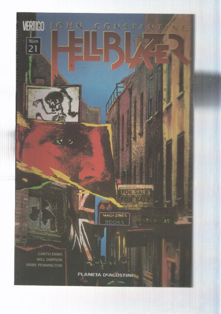 Vertigo: Hellblazer num 21. John Constantine - El principio del fin. Garth Ennis, Will Simpson
