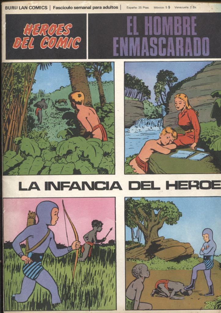 Burulan: El Hombre Enmascarado (The Phantom) numero 01: La infancia del heroe