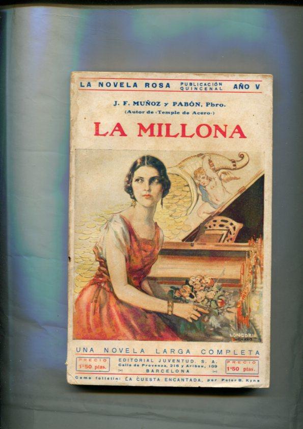 Coleccion La Novela Rosa; La millona