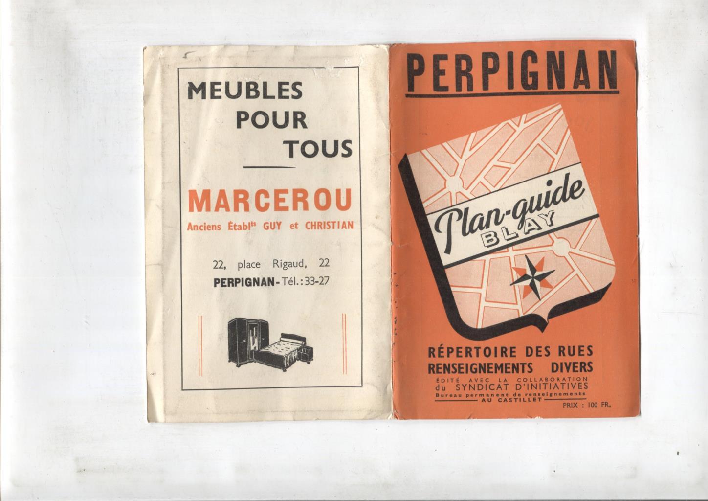 Plan Guide Blay: Perpignan