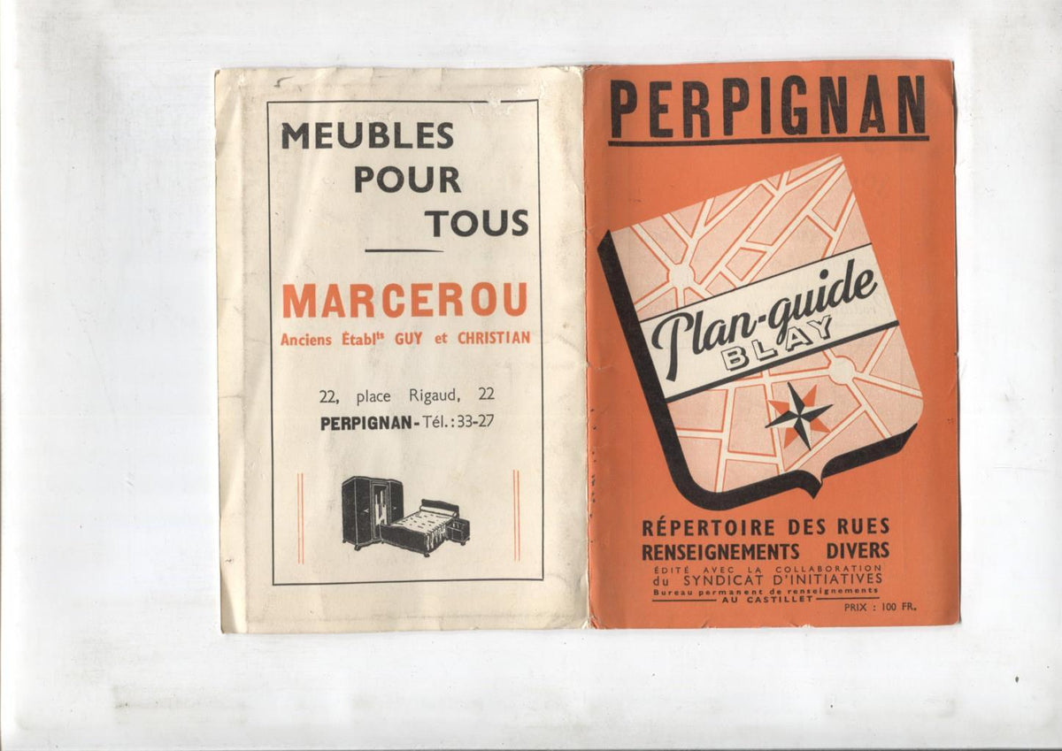Plan Guide Blay: Perpignan