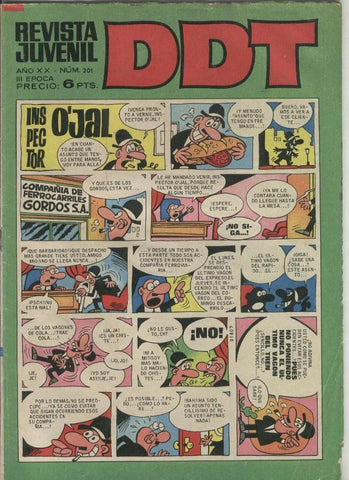 DDT tercera epoca numero 201. Inspector O'Jal