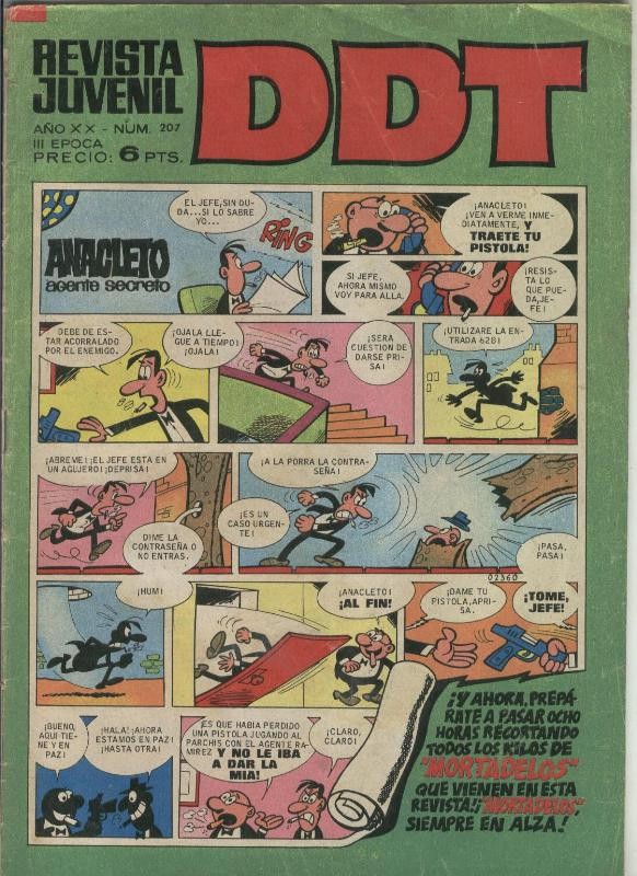 DDT tercera epoca numero 207: Anacleto