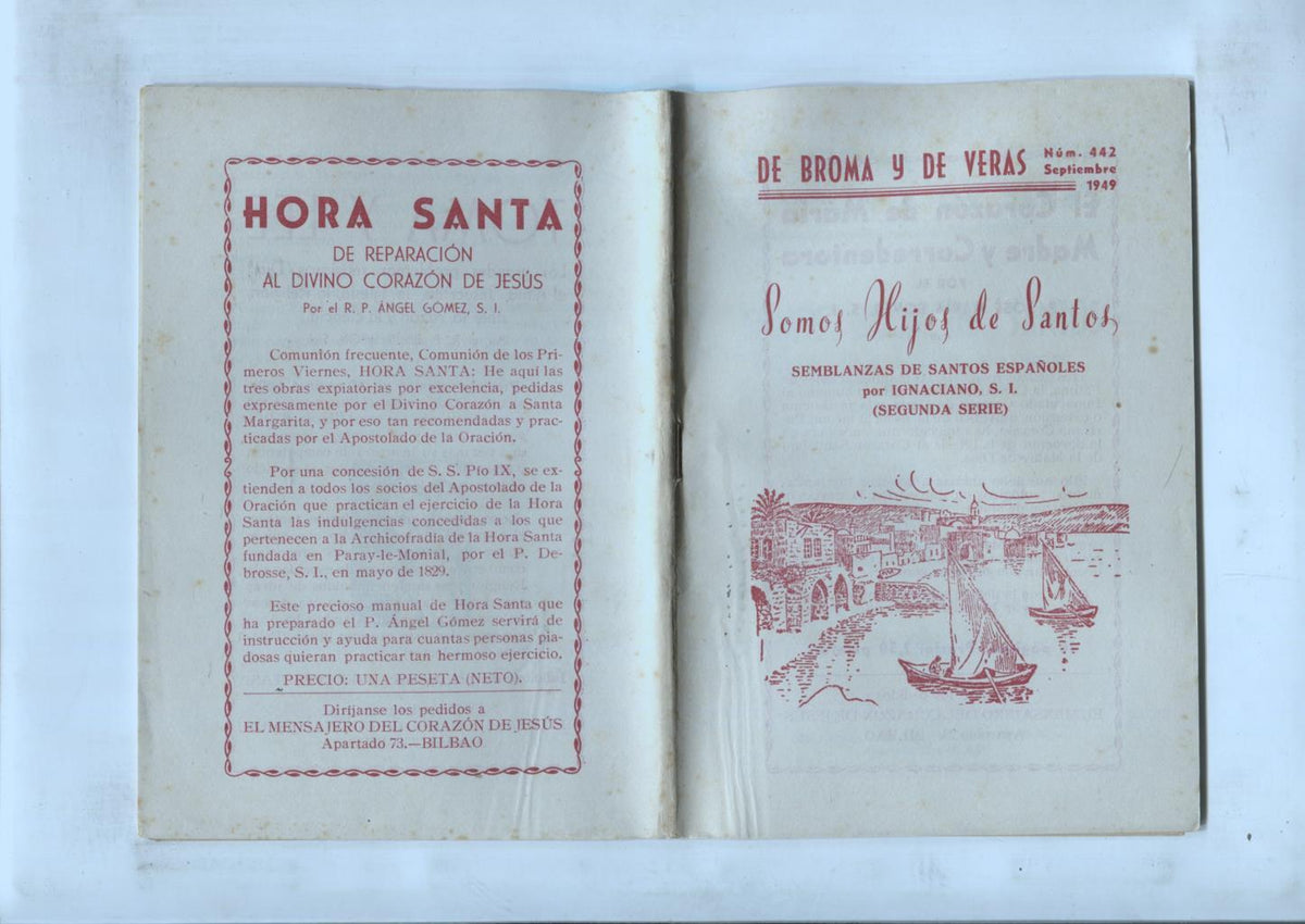 De Broma y de Veras numero 442: Somos hijos de Santos: San ildefonso de Toledo