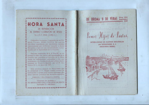 De Broma y de Veras numero 442: Somos hijos de Santos: San ildefonso de Toledo
