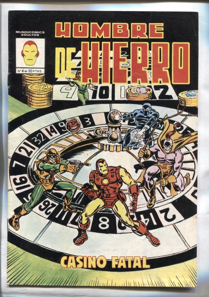Mundicomics: Hombre de Hierro numero 4: Casino fatal (numerado 1 en trasera)
