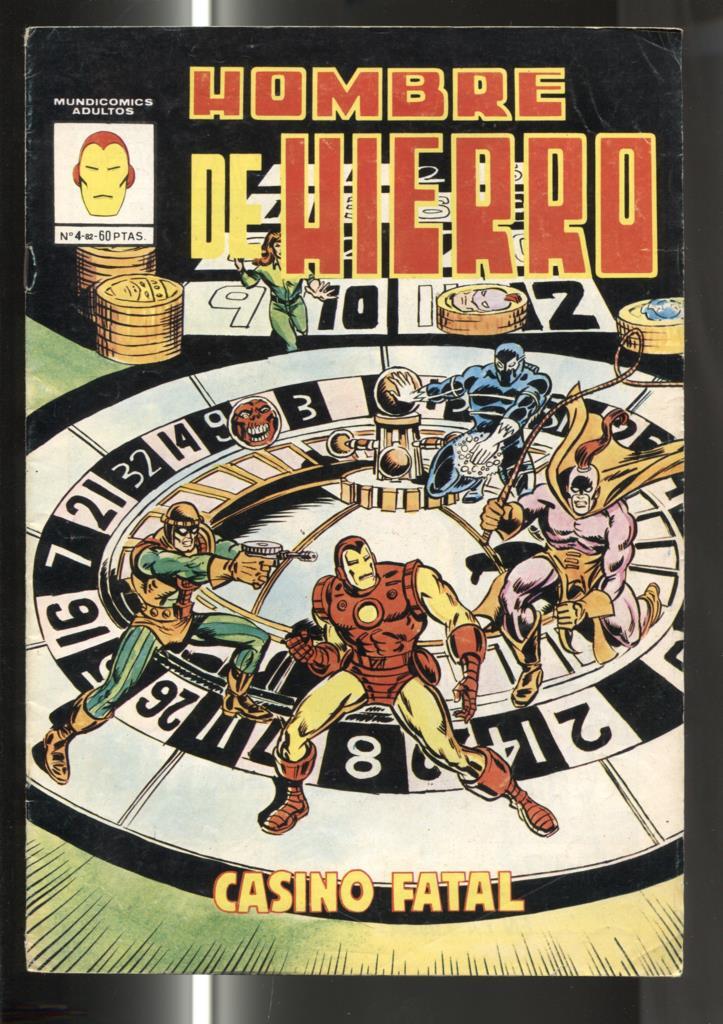 Mundicomics: Hombre de Hierro numero 4: Casino fatal (numerado 2 en trasera)