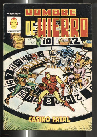 Mundicomics: Hombre de Hierro numero 4: Casino fatal (numerado 2 en trasera)
